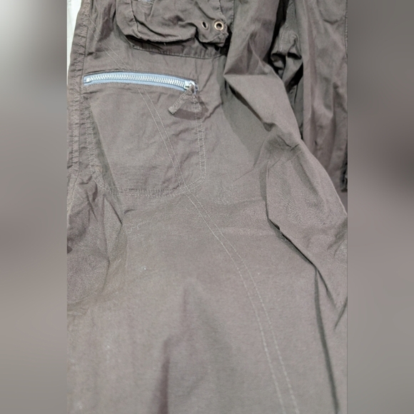 Y2K Johnny Was Pete & Greta Collab Cropped Cargo Pants - Picture 2 of 6